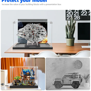 Premium Acrylic Display Case for LEGO® Star Wars™ Millennium Falcon™ (75192) - ICUANUTY