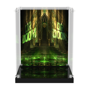 Acrylic Display Case for LEGO Marvel Doctor Doom Bust 76345