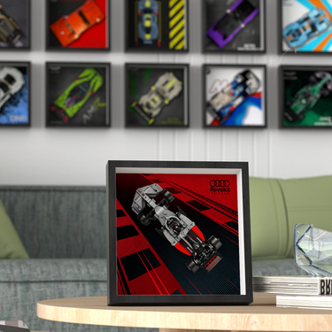 [Pre-sale] Premium Wall Display Frame Compatible with LEGO® Speed Champions 77259