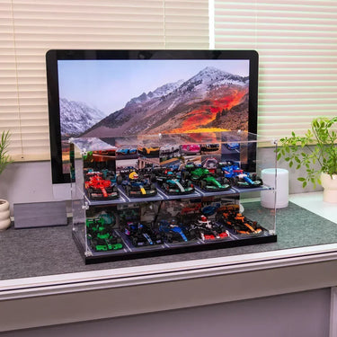 Display Case for LEGO Speed Champion All Car Series (1:32 scale) - ICUANUTY