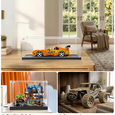 Display Case til LEGO® Speed Champions | Toyota Supra MK4 (#77260)