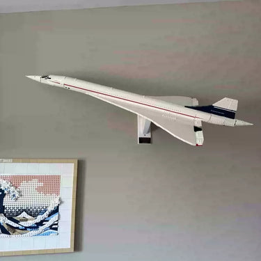 Supporto da parete per l'aereo Lego Concorde 10318