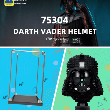 Display case for LEGO Darth Vader Helmet 75304 - ICUANUTY