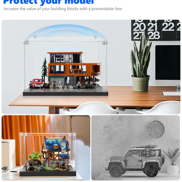 Display case for LEGO® Ideas Twilight The Cullen House 21354 - ICUANUTY