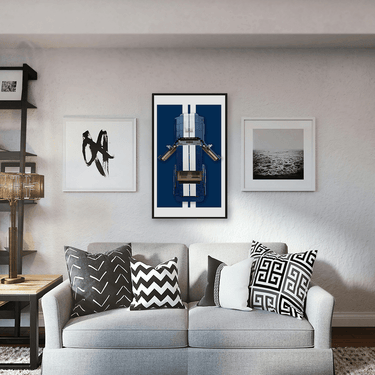 Wall Display Frame for Lego Creator Ford Mustang 10265 - ICUANUTY