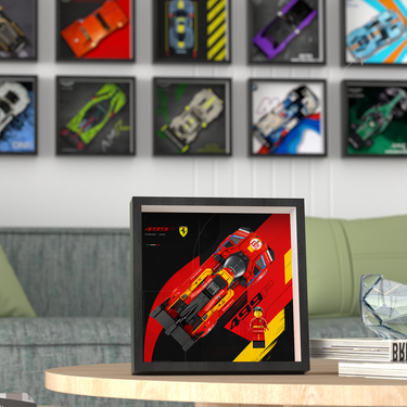 Wall Display Frame for LEGO Speed Champions Ferrari 499P 77261