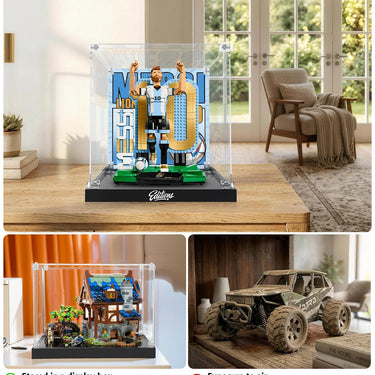 Udstillingskasse til LEGO® Lionel Messi – Fodboldlegende 43015