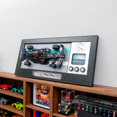 Wall Display Frame for LEGO® Technic™ Mercedes-AMG F1 W14 E Performance 42171