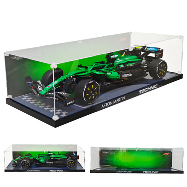 Display Case for LEGO Technic™ Aston Martin Aramco AMR25 F1® Car 42240