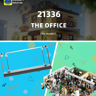 Display Case for Lego Ideas The Office 21336 - ICUANUTY