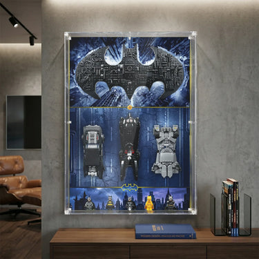 Udstillingskasse til LEGO® Batman™ Batmobile™-samling (76330, 76331, 76332, 76333)