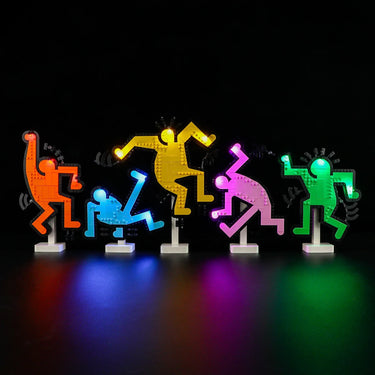 Light Kit for LEGO® Art Keith Haring – Dancing Figures 31216 - ICUANUTY