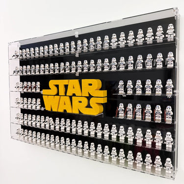 Displaykasse til LEGO® Minifigurer | Rummer 150 figurer | 6-etasjers galaktisk minifigur
