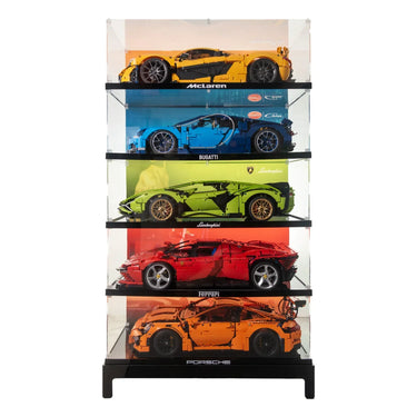 Display case for LEGO Race car (1 :8 scale) 42172, 42143, 42083, 42056,42115 - ICUANUTY