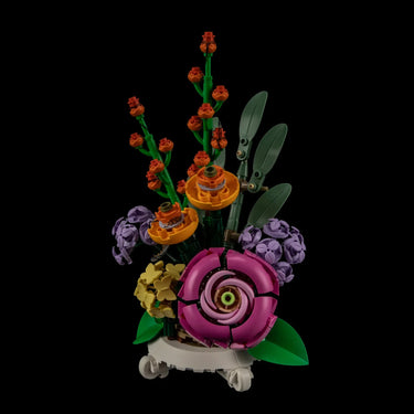Light Kit for LEGO® The Botanical Collection Mixed Flowerpot 40762 - ICUANUTY