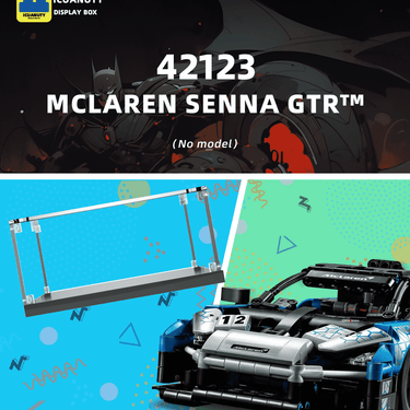Display Case for Lego Technic McLaren Senna GTR 42123 - ICUANUTY