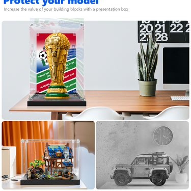 Premium Display Case for LEGO® FIFA World Cup™ Official Trophy 43020 – 2026 Edition - ICUANUTY