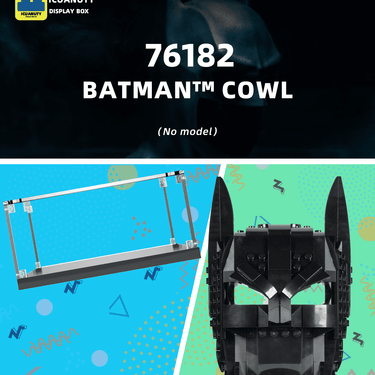 Display case for LEGO Batman Cowl 76182 - ICUANUTY