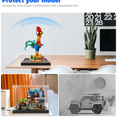 Display case for LEGO® Disney™ Heihei 43272 - ICUANUTY