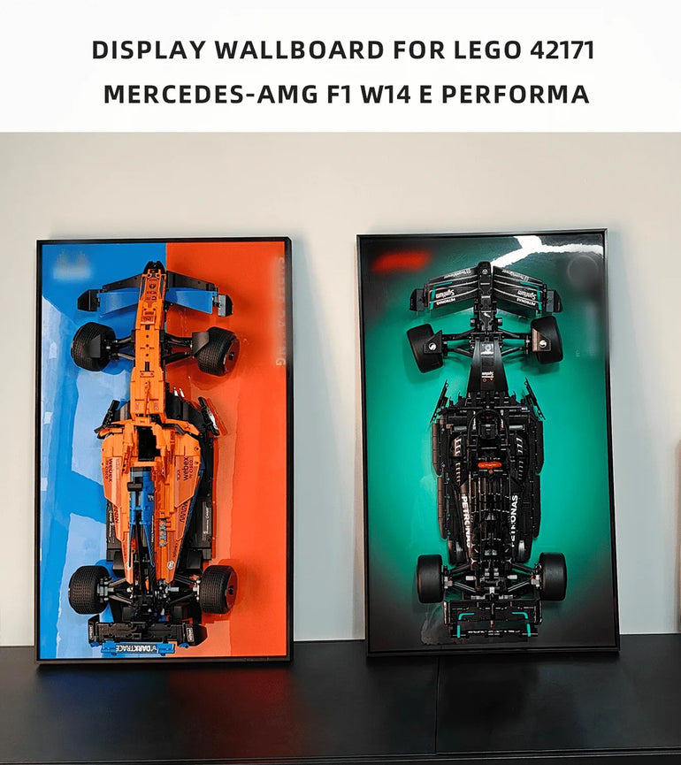 Lego Formula Frame LEGO Formula™ F1 wall display frame – ICUANUTY