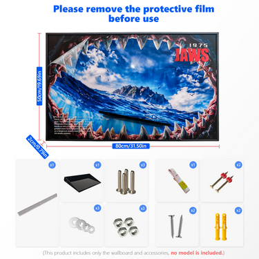 Display Frame for  LEGO® Ideas Jaws 21350