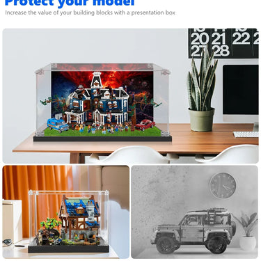Display Case for LEGO® Stranger Things The Creel House 11370 - ICUANUTY