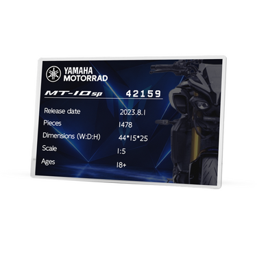 Displaycase voor LEGO Technic™ Yamaha MT-10 SP 42159