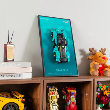 Display Frame LEGO Technic Aston Martin Valkyrie 42208 - ICUANUTY