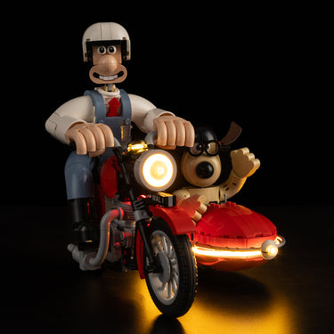 Premium Light Kit Compatible with LEGO Ideas Wallace & Gromit 21371