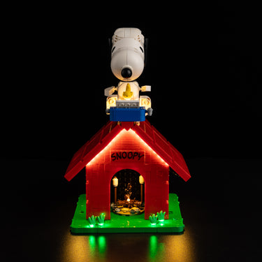 Premium Light Kit Compatible with LEGO Ideas Peanuts: Snoopy's Doghouse 21368