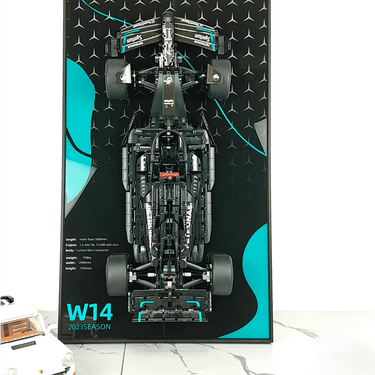 Display Wall Frame Mount for Lego Mercedes-AMG F1 W14 E (42171) - ICUANUTY