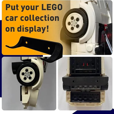 Display wall mount hook suitable LEGO speed Champion series - ICUANUTY