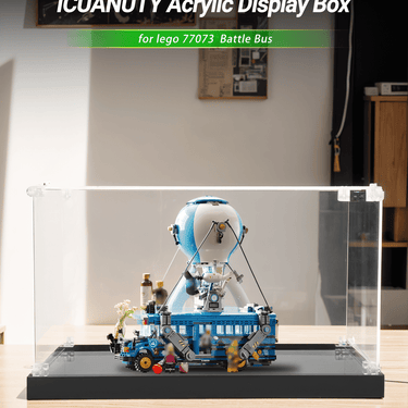Display case for LEGO Battle Bus 77073 - ICUANUTY