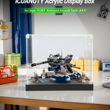 Display Case for Lego Armoured Assault Tank AAT 75283 - ICUANUTY