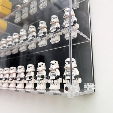 Displaykasse til LEGO® Minifigurer | Rummer 150 figurer | 6-etasjers galaktisk minifigur