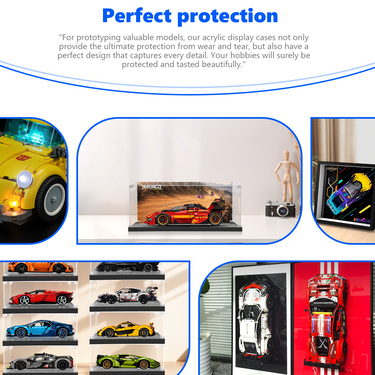 Display Case for LEGO® NINJAGO® X-1 Ninja Charger 71867