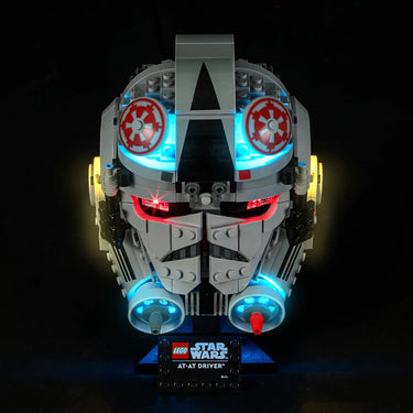 Light Kit for LEGO® Star Wars™ AT-AT Driver™ Helmet 75429 - ICUANUTY