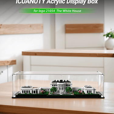 Display Case for Lego White House 21054 - ICUANUTY