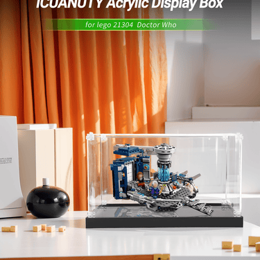 Display Case for LEGO Ideas Doctor Who 21304 - ICUANUTY