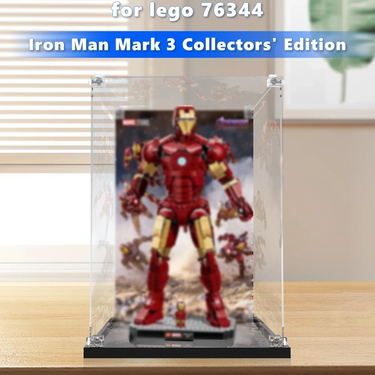 خزانة عرض لـ LEGO® Marvel Iron Man Mark 3 إصدار الجامعين 76344
