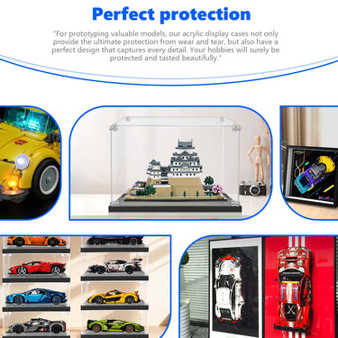 Display case for LEGO® Architecture Himeji Castle 21060 - ICUANUTY