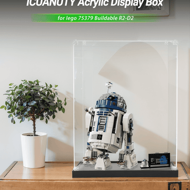 Display case for LEGO Buildable R2-D2 75379 - ICUANUTY
