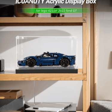 ICUANUTY Display case for LEGO Technic: 2022 Ford GT 42154 - ICUANUTY