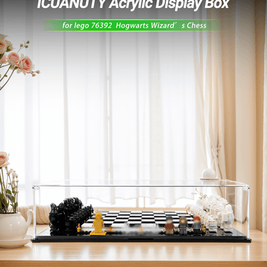 Display Case for Lego Hogwarts Wizard's Chess 76392 - ICUANUTY