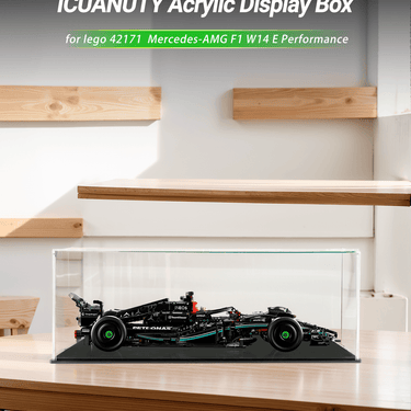 Display case for LEGO Technic Mercedes-AMG F1 W14 E Performance 42171 - ICUANUTY
