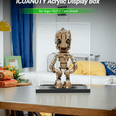 ICUANUTY -Display Case for Lego Marvel I am Groot 76217 - ICUANUTY