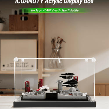 Display Case for Lego Death Star II Battle 40407 - ICUANUTY