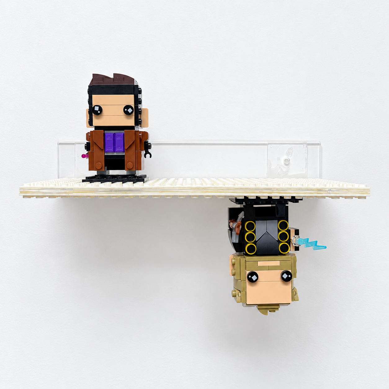 Floating Wall Shelves for Building Bricks