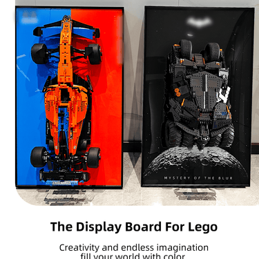 Wall Display Frame for Lego DC Batman Batmobile Tumbler 76240 Iconic Car - ICUANUTY