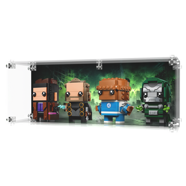 Acrylic Display Case for LEGO BrickHeadz Avengers: Doomsday Heroes & Villain 40880